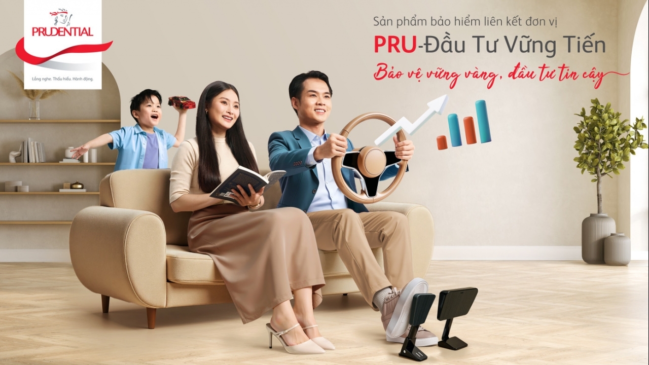 Prudential Việt Nam ra mắt sản phẩm bảo hiểm liên kết đơn vị PRU - Đầu tư vững tiến
