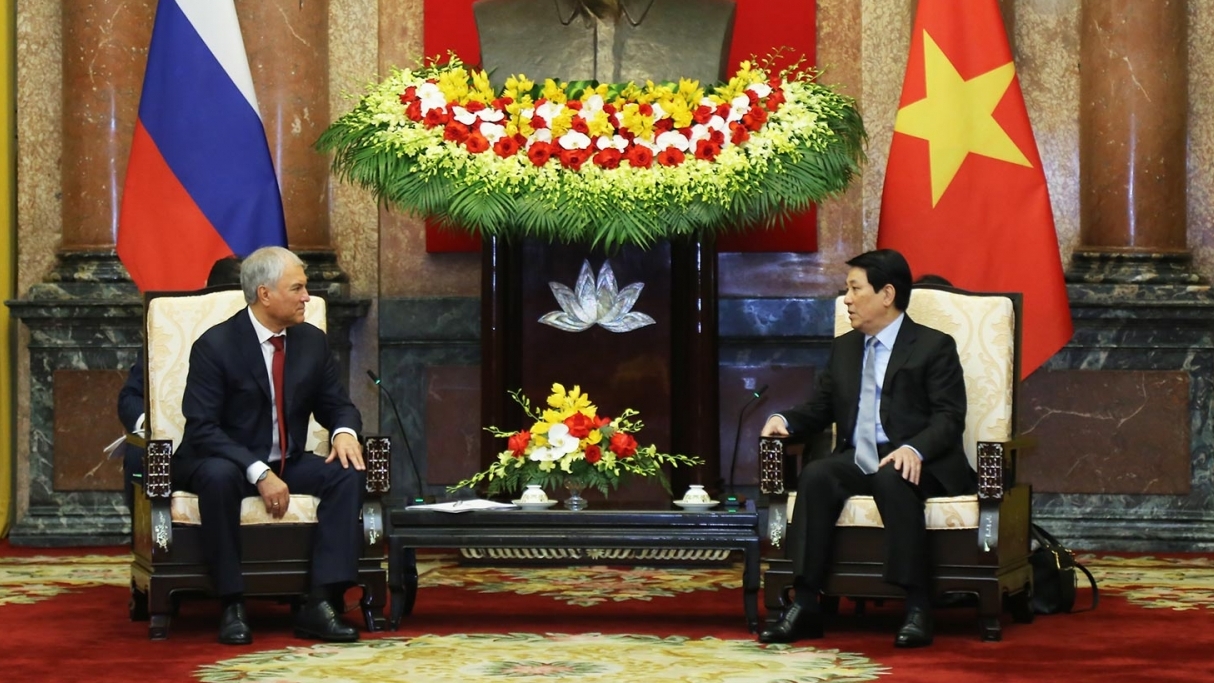 Chủ tịch Duma Quốc gia Nga: Tìm cơ chế, giải pháp hiệu quả thúc đẩy quan hệ song phương phát triển mạnh mẽ