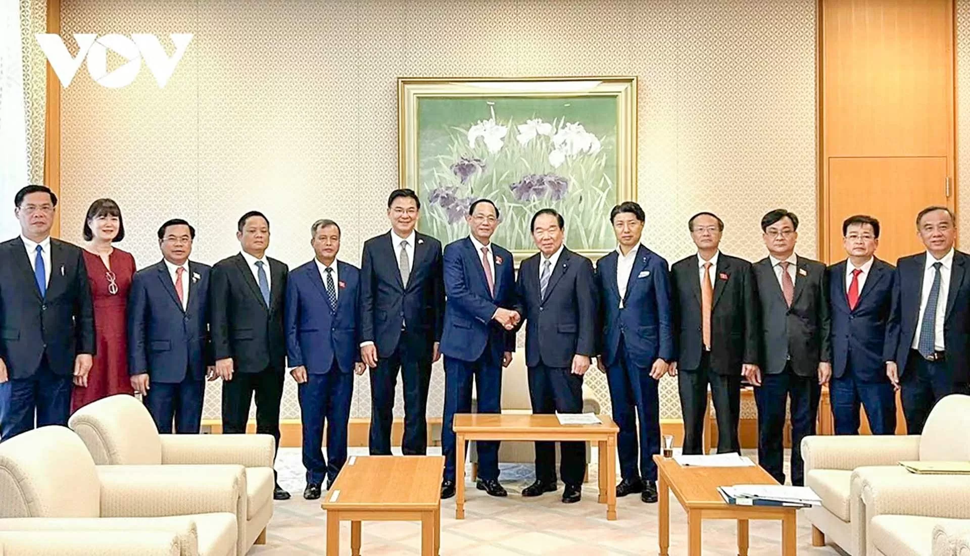 Phó Chủ tịch Quốc hội Trần Quang Phương hội kiến Chủ tịch Hạ viện, hội đàm với Phó Chủ tịch Thượng viện Nhật Bản Phó Chủ tịch Quốc hội Trần Quang Phương hội kiến Chủ tịch Hạ viện, hội đàm với Phó Chủ tịch Thượng viện Nhật Bản