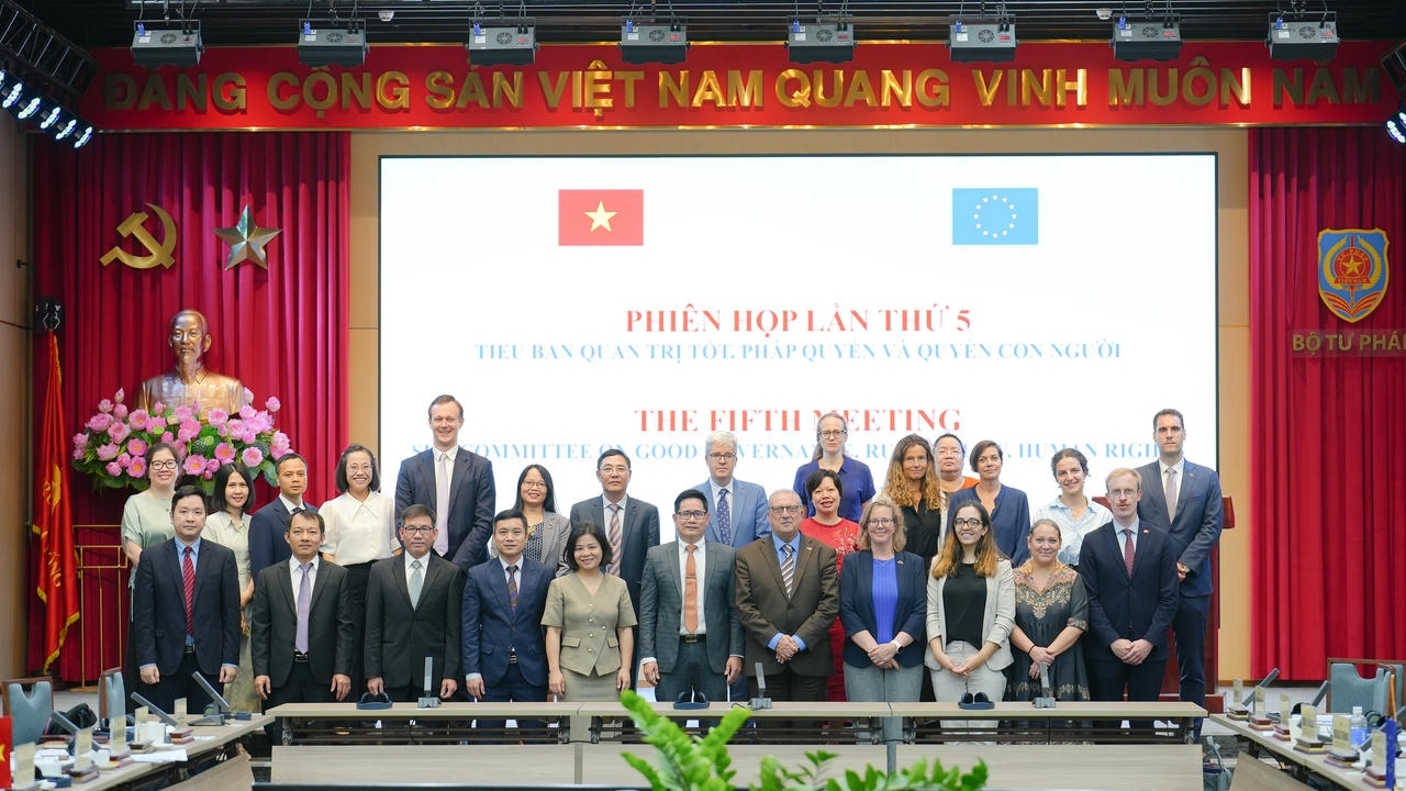 Đẩy mạnh hợp tác Việt Nam-EU trong quản trị, pháp quyền và quyền con người