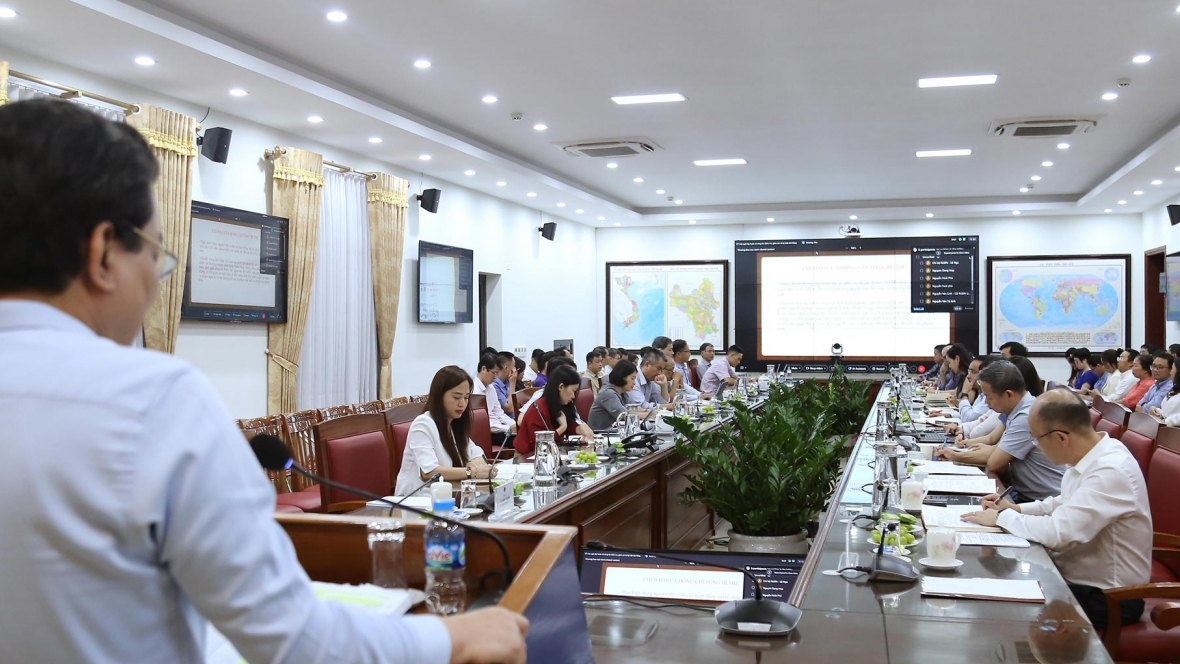 Đảng ủy Bộ Ngoại giao tổ chức Hội nghị tập huấn về công tác kiểm tra, giám sát và kỷ luật của Đảng