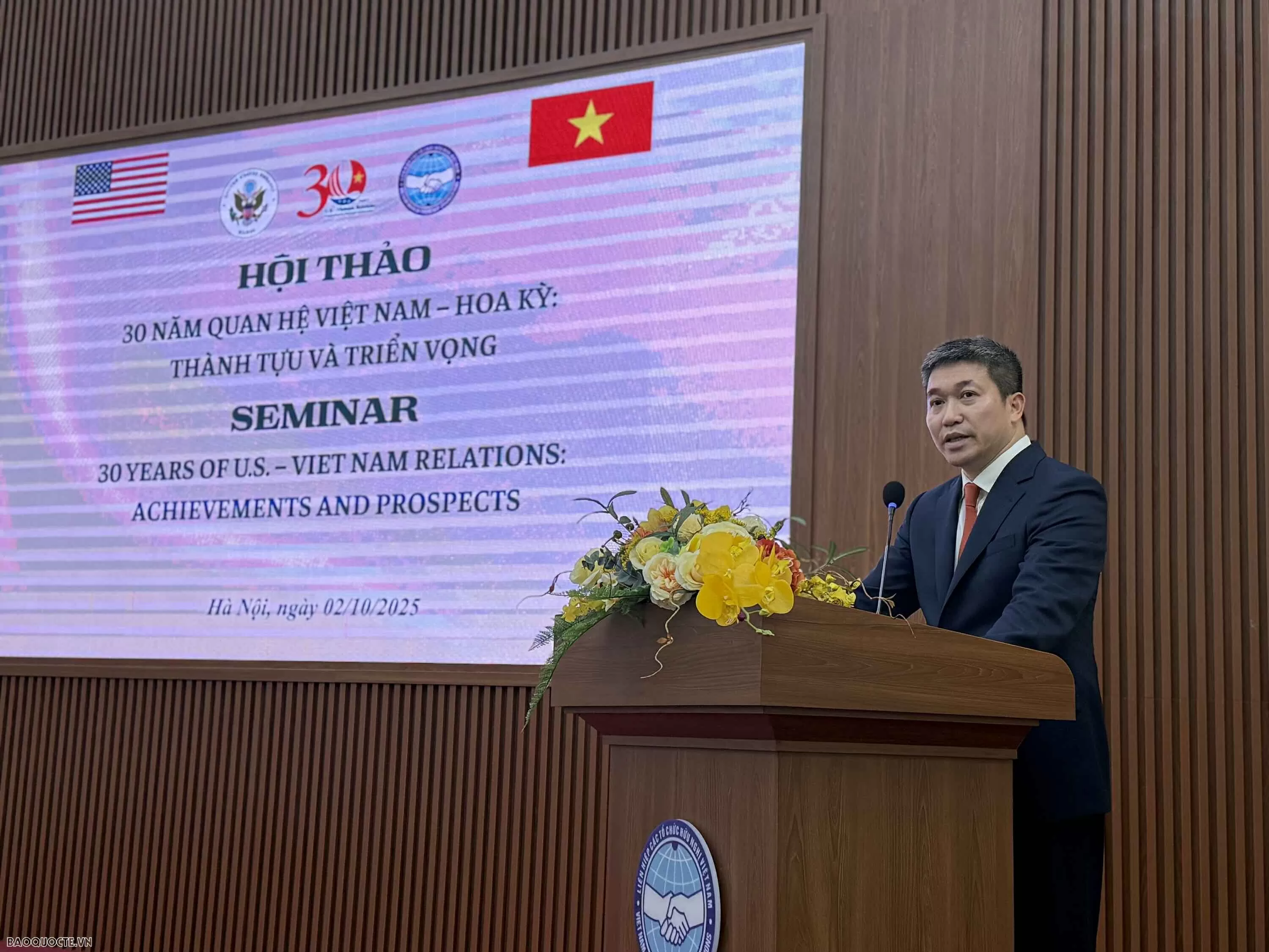 30 năm quan hệ Việt Nam – Hoa Kỳ: Nền tảng vững chắc cho hợp tác tương lai 30 năm quan hệ Việt Nam – Hoa Kỳ: Nền tảng vững chắc cho hợp tác tương lai