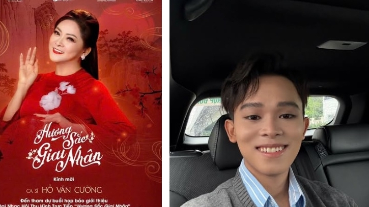 Hồ Văn Cường tham gia đại nhạc hội 'Hương sắc giai nhân' của ca sĩ Như Quỳnh