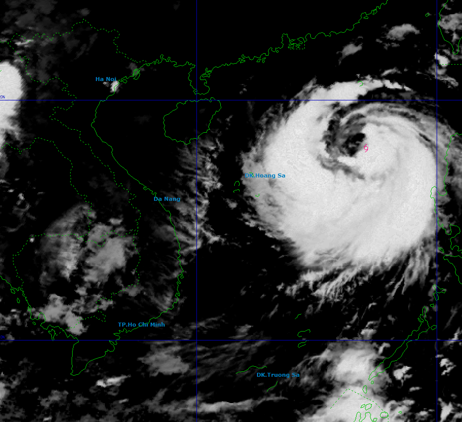 Hai kịch bản di chuyển của bão Matmo Hai kịch bản di chuyển của bão Matmo