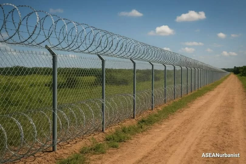 Thái Lan bắt đầu kế hoạch mới ở biên giới với Campuchia. (Ảnh minh họa. Nguồn: Asean Nurbanist) Thái Lan bắt đầu kế hoạch mới ở biên giới với Campuchia. (Ảnh minh họa. Nguồn: Asean Nurbanist)