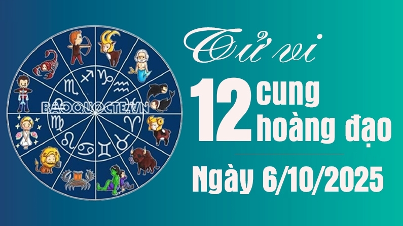 Tử vi 12 cung hoàng đạo thứ Hai 6/10/2025: Bạch Dương tài chính ổn định