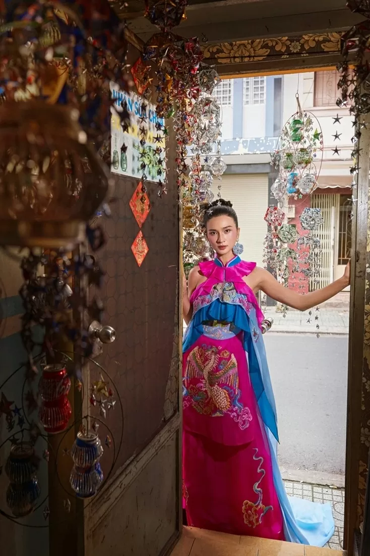 NSƯT Kim Tuyến bộ ảnh mừng Trung thu