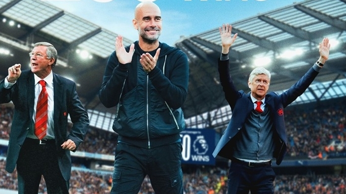 Cán mốc 250 trận thắng, HLV Pep Guardiola vượt qua Sir Alex