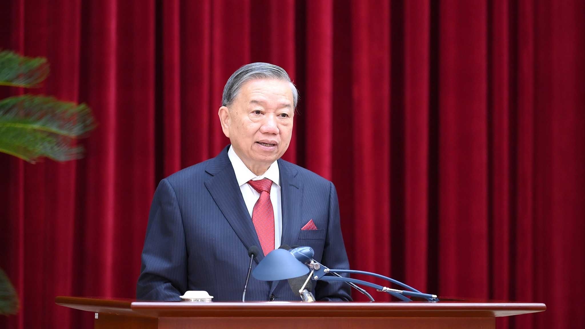 Toàn văn phát biểu khai mạc của Tổng Bí thư Tô Lâm tại Hội nghị lần thứ 13 Ban Chấp hành Trung ương Đảng khóa XIII