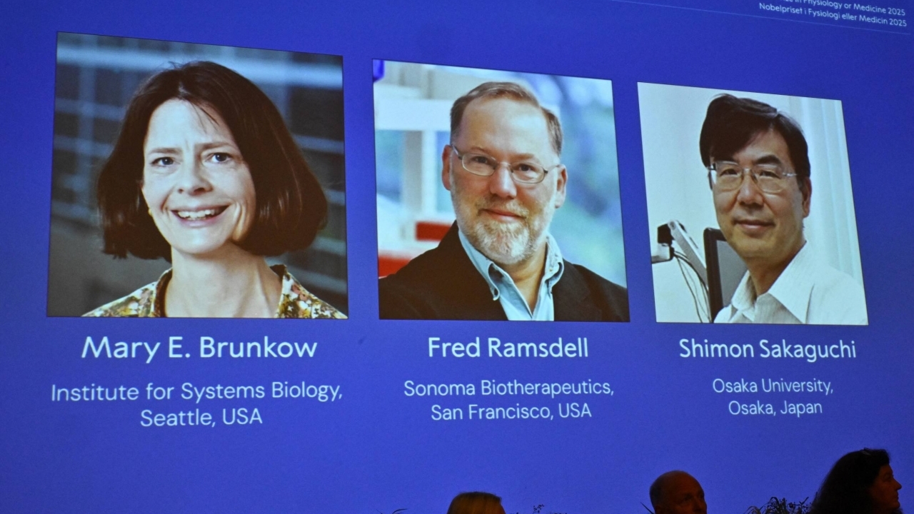 Lộ diện ba chủ nhân của giải Nobel Y sinh