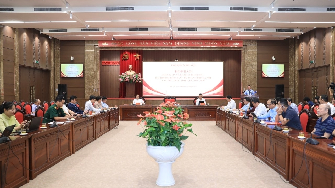 Đại hội đại biểu Đảng bộ thành phố Hà Nội lần thứ XVIII: Ứng dụng chuyển đổi số toàn diện, xây dựng văn kiện ngắn gọn, súc tích