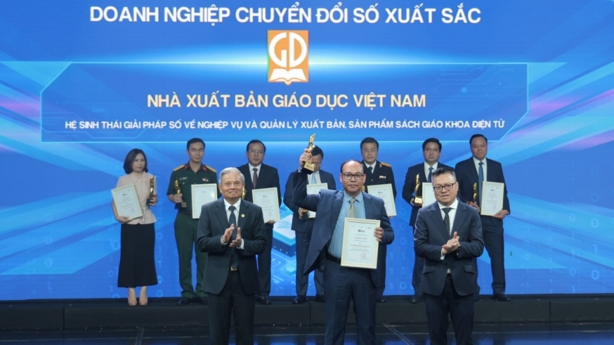 NXB Giáo dục Việt Nam đoạt giải thưởng chuyển đổi số Việt Nam