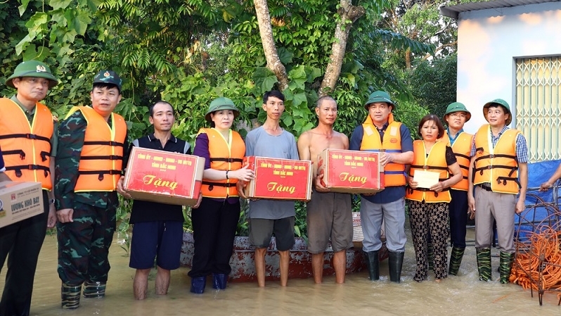 Bắc Ninh chung tay, hợp sức đối phó ngập lụt và khắc phục sau mưa lũ