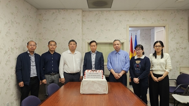 Tổng Lãnh sự quán Việt Nam tại San Francisco phát động ủng hộ đồng bào bị bão lũ