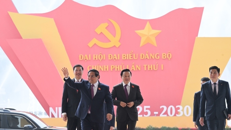 Thủ tướng Chính phủ Phạm Minh Chính chủ trì phiên trù bị của Đại hội Đảng bộ Chính phủ lần thứ nhất