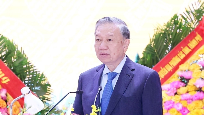 Tổng Bí thư Tô Lâm dự Lễ kỷ niệm 80 năm Ngày truyền thống Lực lượng vũ trang Quân khu 4