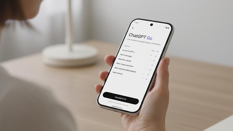 OpenAI bán gói ChatGPT Go chỉ 132.000 đồng tại Việt Nam