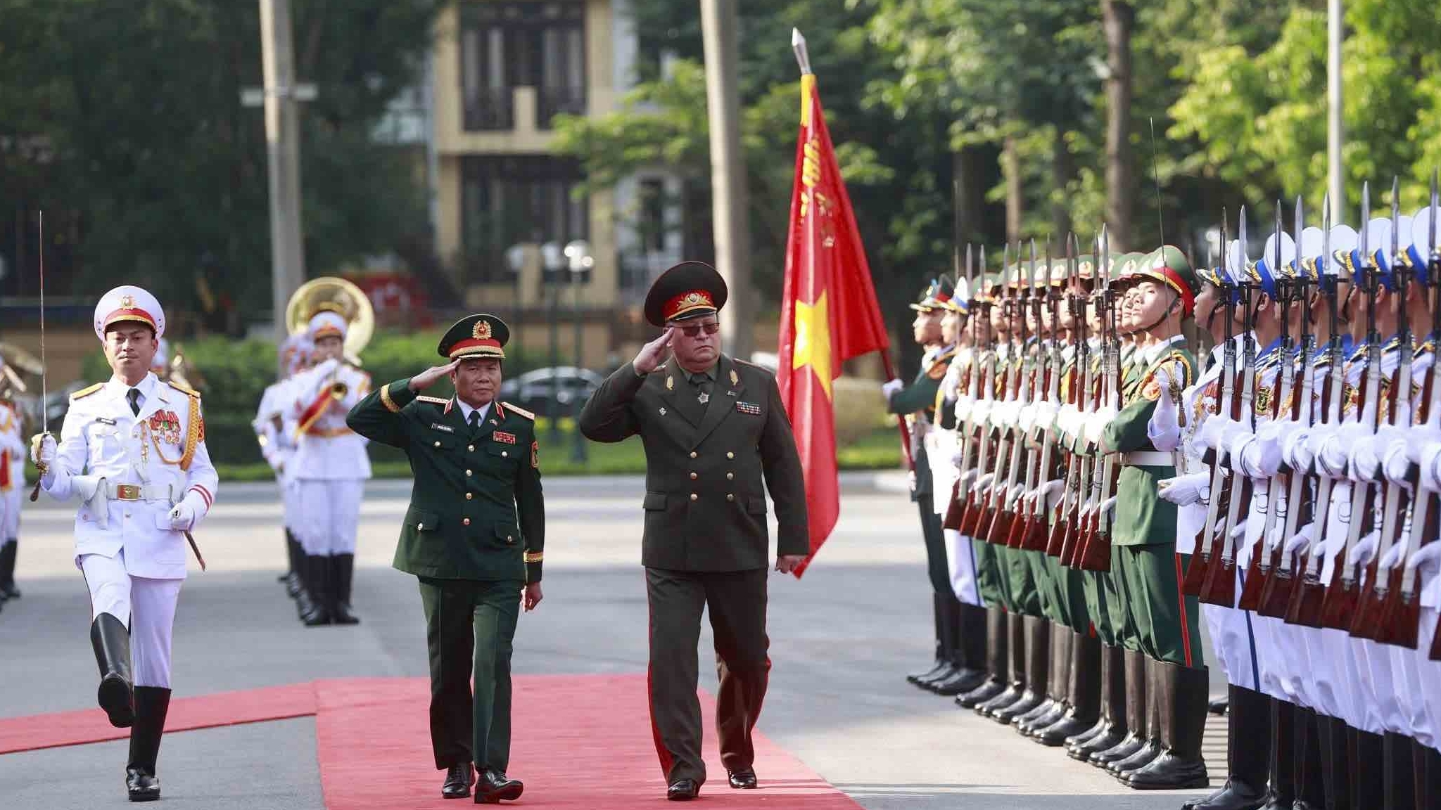 Tăng cường thúc đẩy hợp tác quốc phòng Việt Nam-Belarus