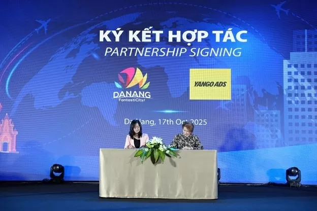 Yango Ads ký kết biên bản ghi nhớ chiến lược với Trung tâm xúc tiến du lịch Đà Nẵng Yango Ads ký kết biên bản ghi nhớ chiến lược với Trung tâm xúc tiến du lịch Đà Nẵng
