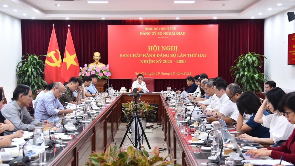 Hội nghị Ban chấp hành Đảng bộ Bộ Ngoại giao lần thứ hai