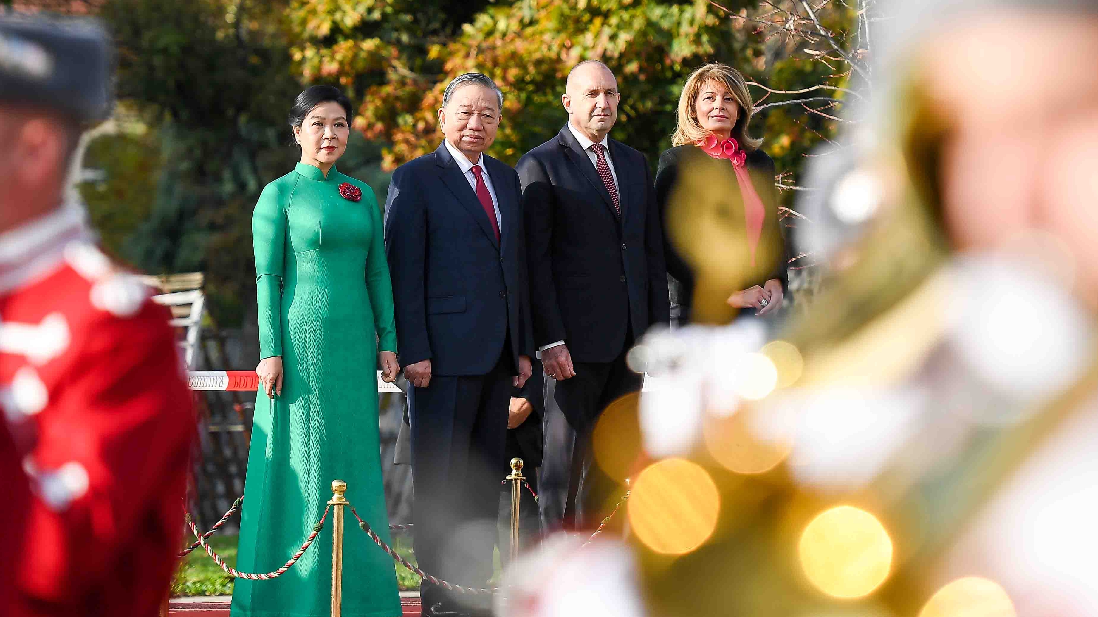 Lễ đón chính thức Tổng Bí thư Tô Lâm và Phu nhân tại Bulgaria