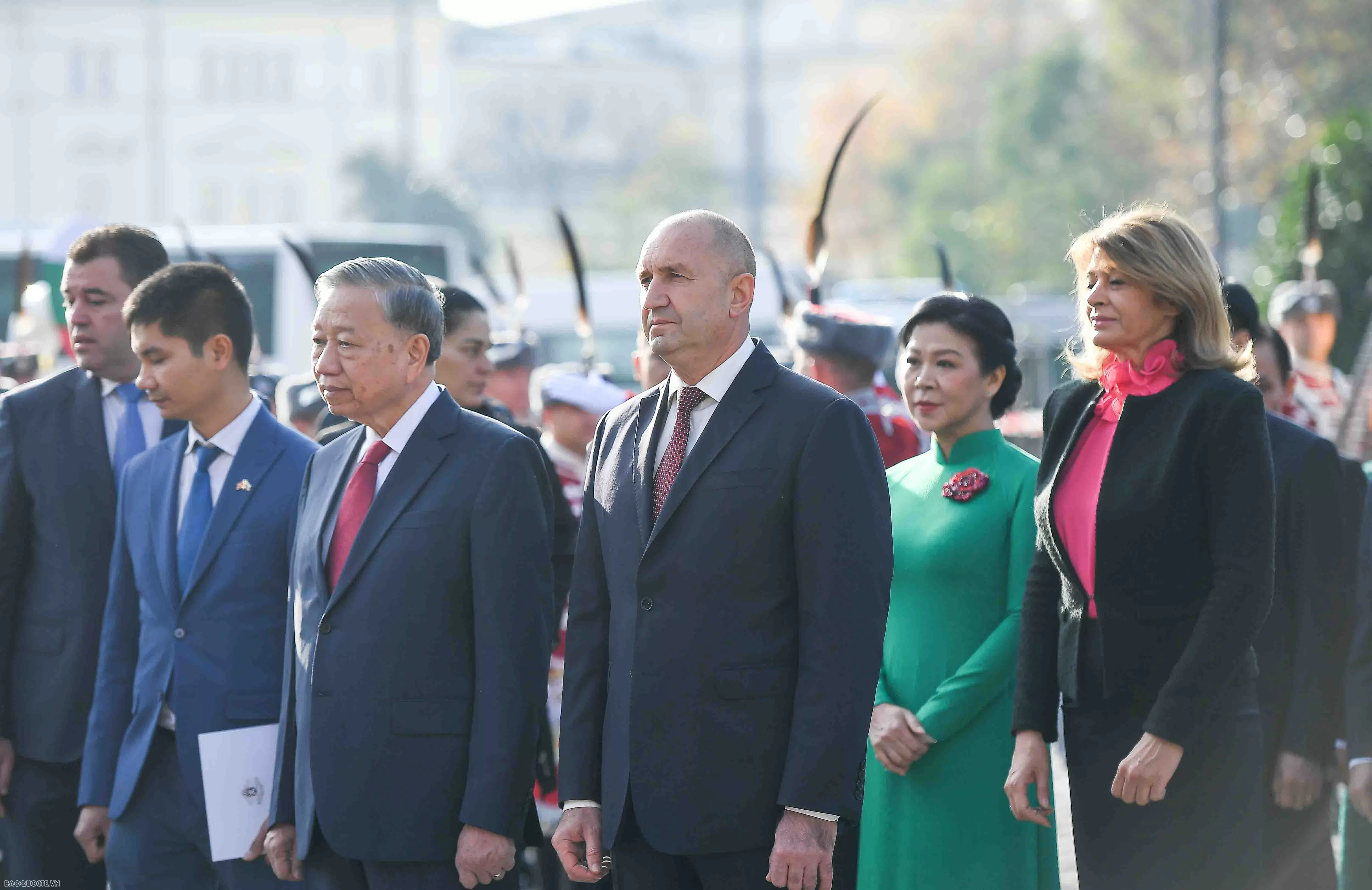 Lễ đón chính thức Tổng Bí thư Tô Lâm và Phu nhân tại Bulgaria