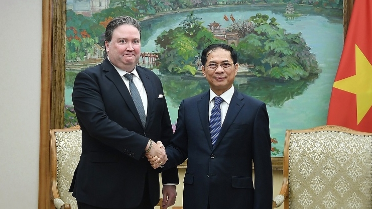 Phó Thủ tướng Bùi Thanh Sơn tiếp Đại sứ Hoa Kỳ Marc E. Knapper