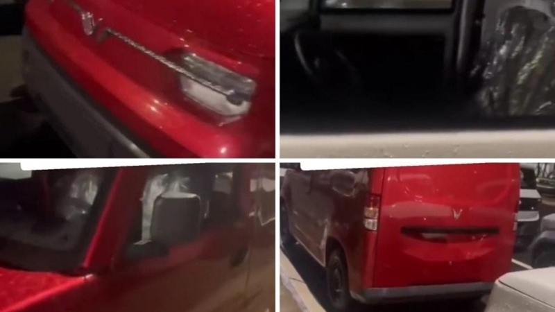 VinFast EC Van tiếp tục lộ diện, sẵn sàng bàn giao đến khách hàng Việt