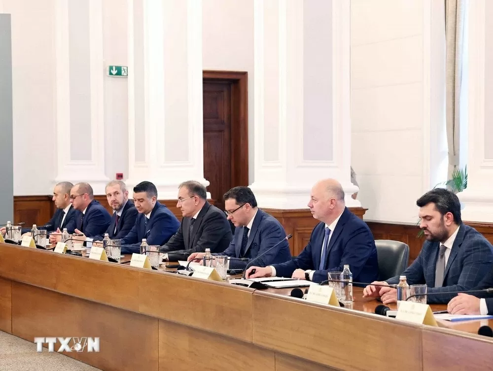 Việt Nam-Bulgaria: Hướng tới tăng gấp đôi kim ngạch thương mại song phương thời gian tới