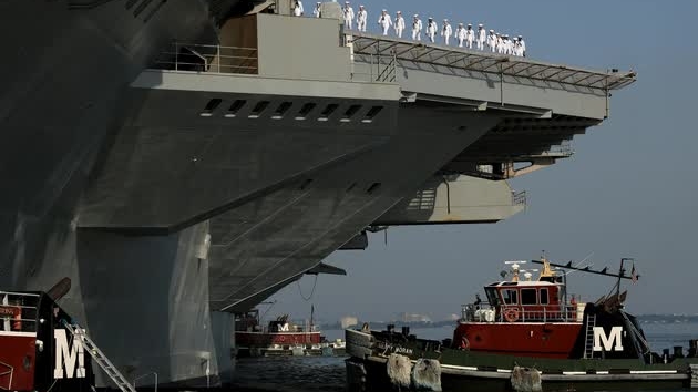 Mỹ tuyên bố điều tàu chiến hiện đại nhất tới vùng biển Caribbean ngoài khơi Venezuela