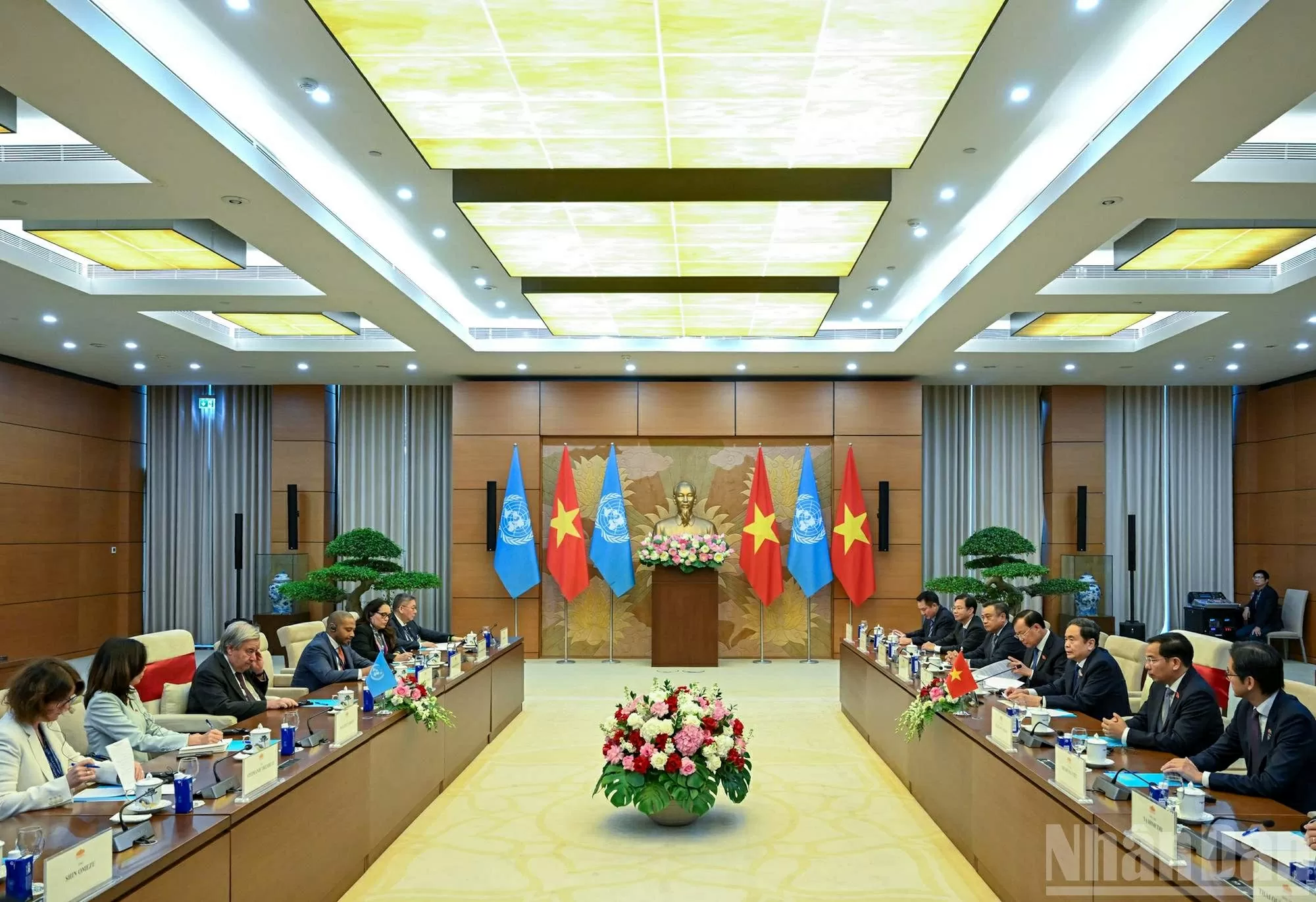 Chủ tịch Quốc hội Trần Thanh Mẫn hội kiến Tổng thư ký Liên hợp quốc Chủ tịch Quốc hội Trần Thanh Mẫn hội kiến Tổng thư ký Liên hợp quốc