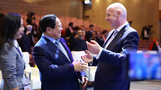 Thủ tướng Phạm Minh Chính tiếp xúc song phương tại Hội nghị Cấp cao ASEAN