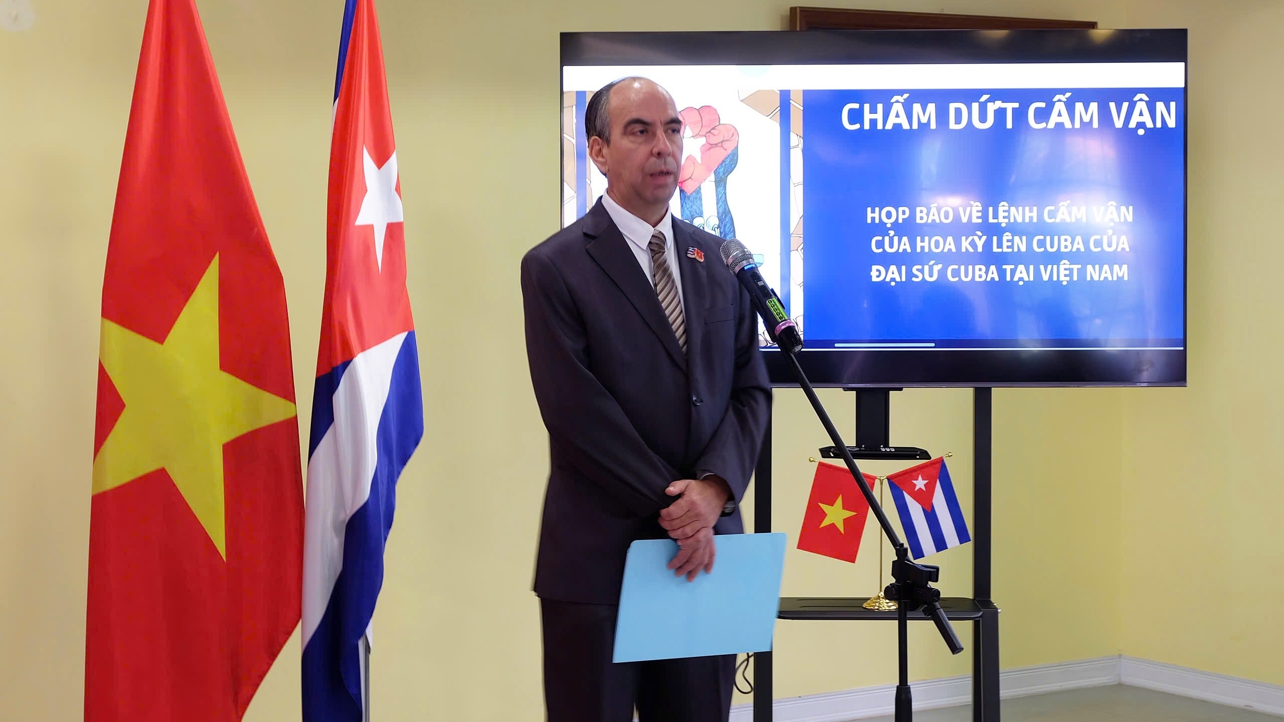 Đại sứ Cuba cảm ơn sự ủng hộ lâu dài và nhất quán của Việt Nam tại các diễn đàn quốc tế