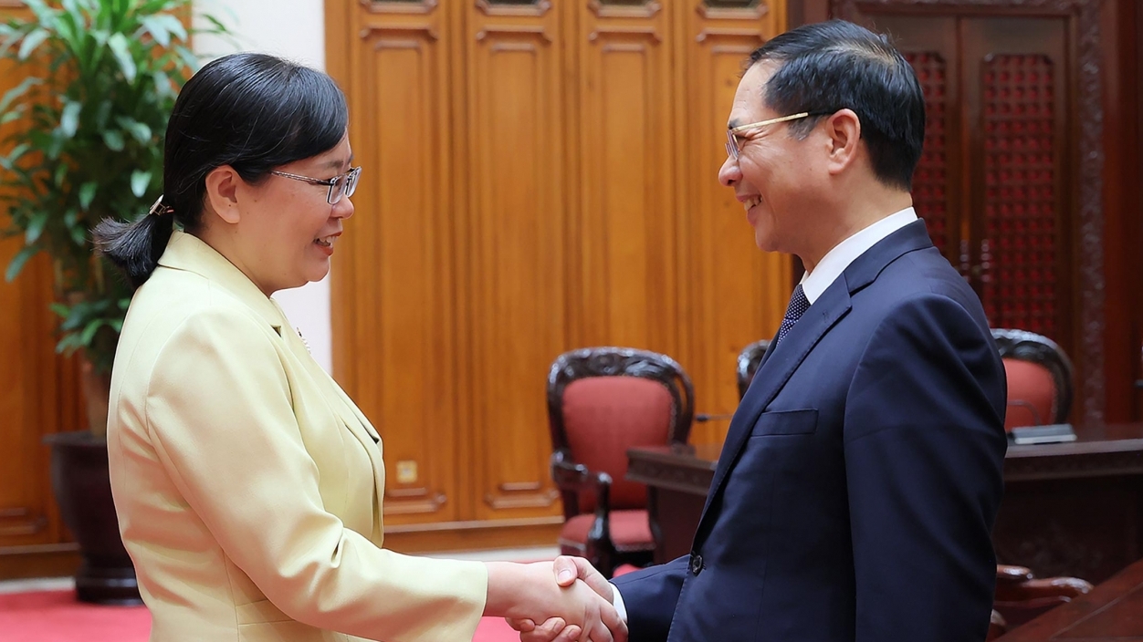 Phó Thủ tướng Bùi Thanh Sơn tiếp Phó Tỉnh trưởng tỉnh Quảng Đông (Trung Quốc)