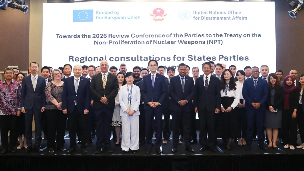 Việt Nam chủ trì Hội nghị tham vấn khu vực châu Á - Thái Bình Dương về Hiệp ước Không phổ biến vũ khí hạt nhân