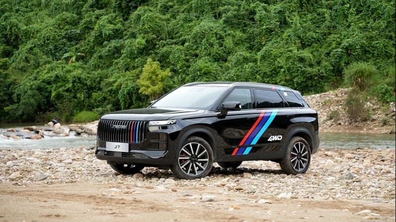 Jaecoo J7 AWD Individual bản dẫn động 4 bánh ra mắt tại Việt Nam, giá ưu đãi 799 triệu đồng