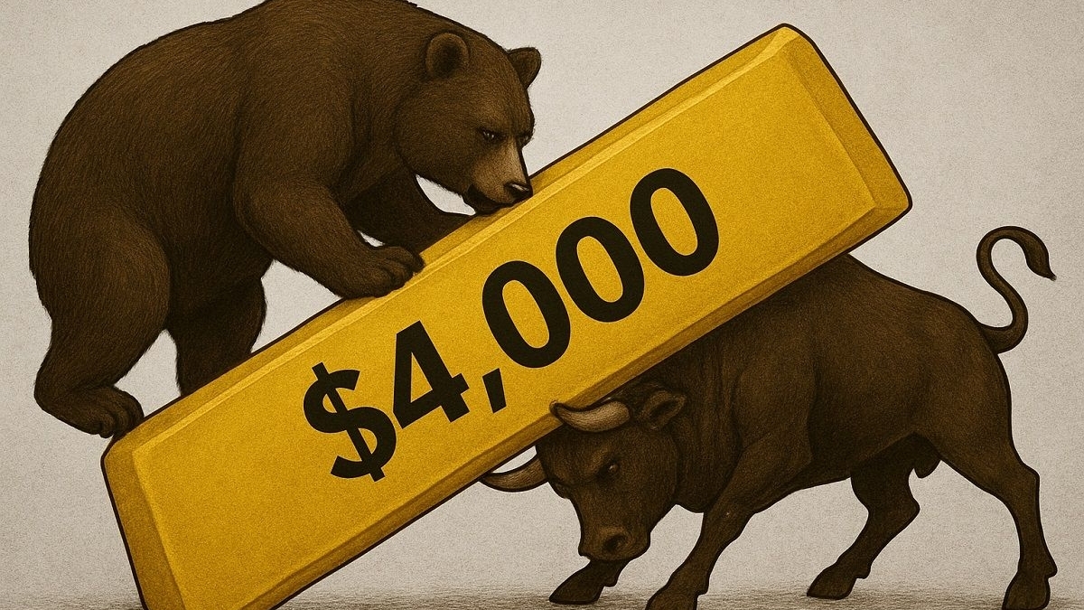 Giá vàng hôm nay 4/11/2025 neo chặt đỉnh 4.000 USD bất chấp áp lực bán tiếp diễn, khả năng bứt phá của vàng thế nào?