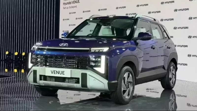 Cận cảnh Hyundai Venue 2026 tại Ấn Độ, giá từ 234 triệu đồng
