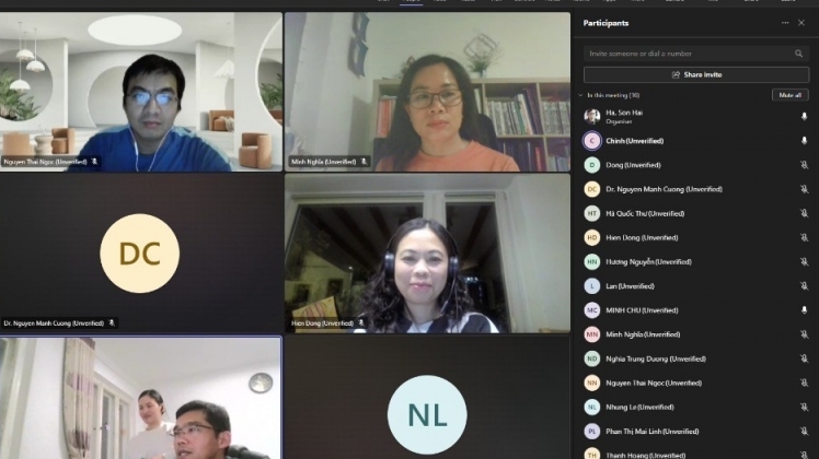 Lưu học sinh Việt Nam tại Berlin Brandenburg góp ý Văn kiện trình Đại hội XIV của Đảng