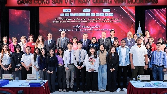 Trao giải Cuộc thi Phóng viên trẻ Pháp ngữ 2025