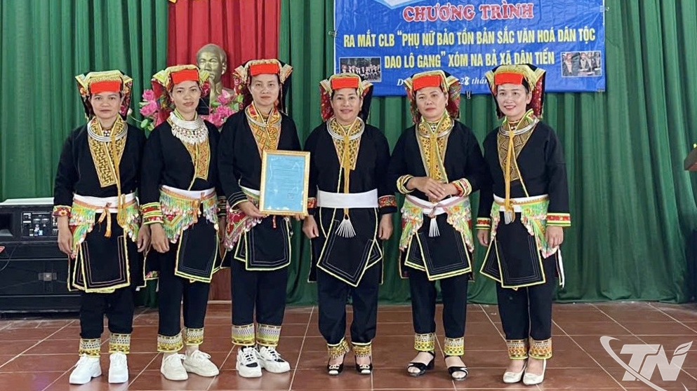 Bảo tồn văn hóa Dao Lô Gang tại xóm Na Bả