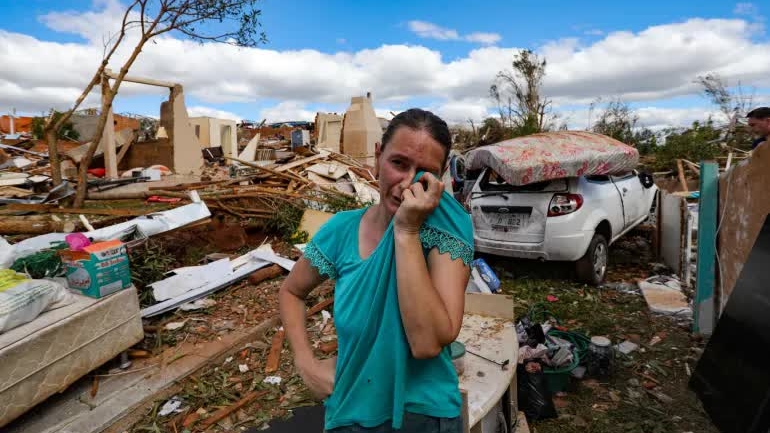 Lốc xoáy ở Brazil: 6 người thiệt mạng, hàng trăm người bị thương