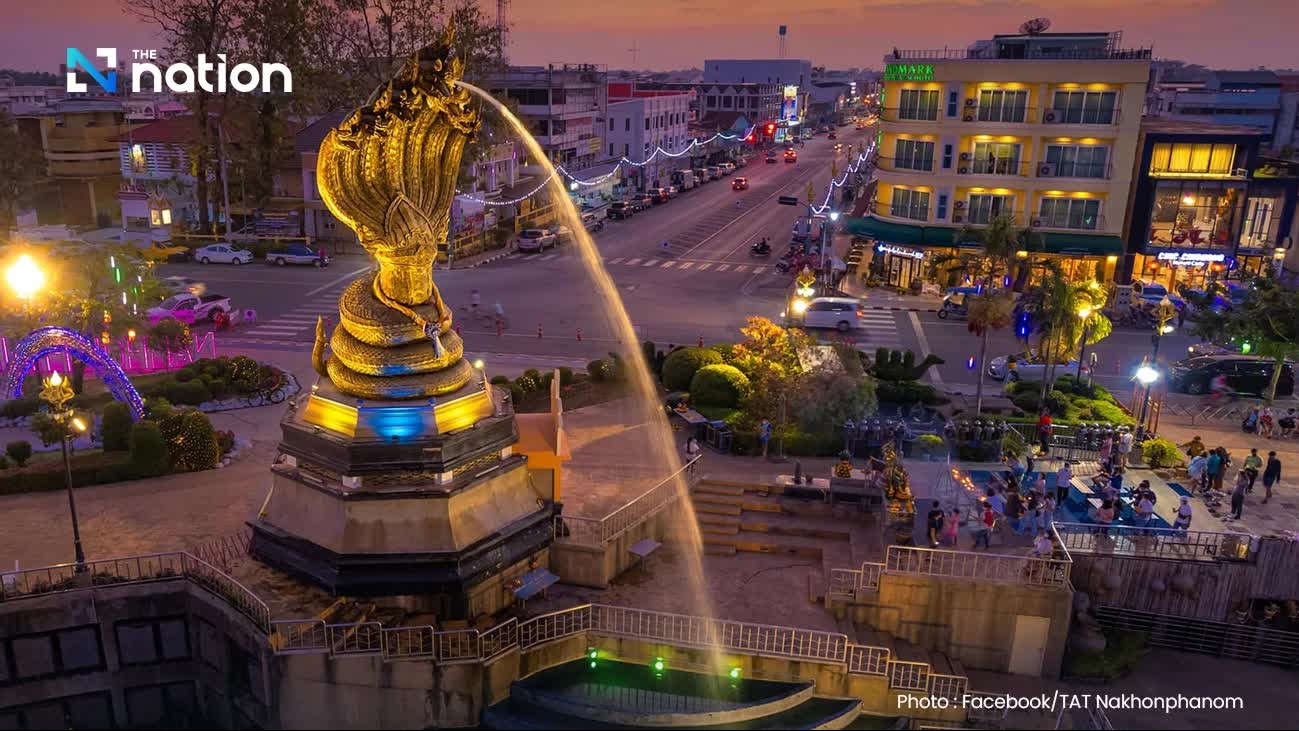 Nakhon Phanom: Từ thị trấn biên giới yên bình đến 'trung tâm du lịch tâm linh' mới ở Thái Lan