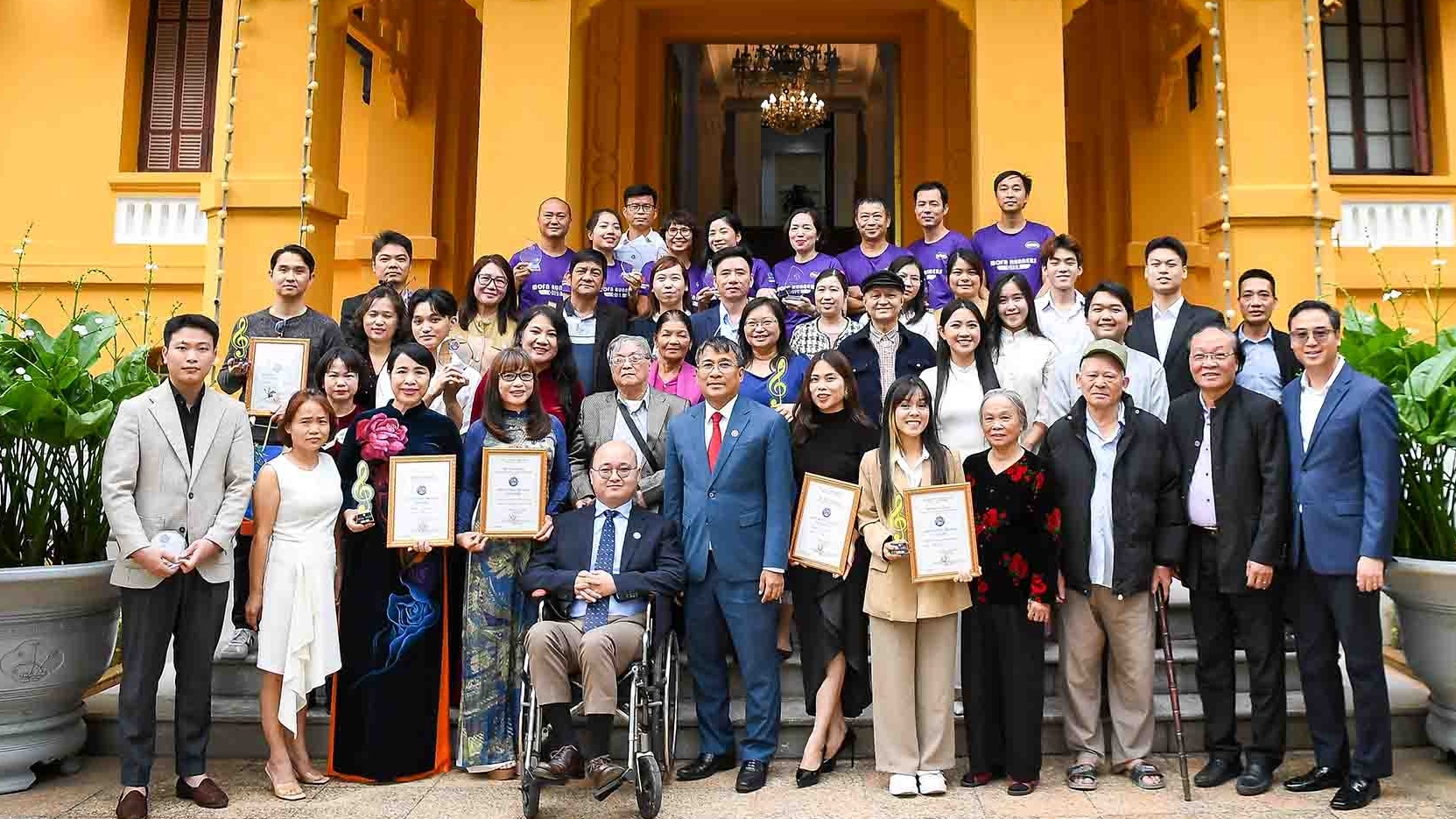 Trao giải cuộc thi sáng tác ca khúc ngành Ngoại giao và các cuộc thi phong trào nhân kỷ niệm 80 năm thành lập Ngành