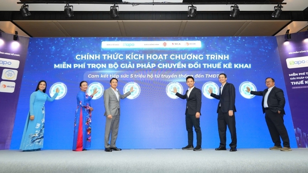 Doanh nghiệp công nghệ hỗ trợ tích cực đắc lực hộ kinh doanh triển khai kê khai thuế