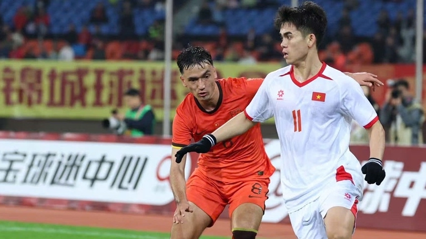 U22 Trung Quốc 0-1 U22 Việt Nam: Bàn thắng cuối trận đấu