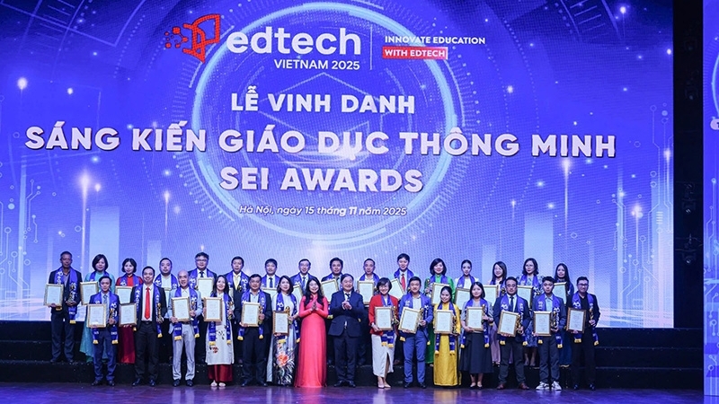 Vinh danh 'Sáng kiến giáo dục thông minh – SEI Awards' lần thứ Ba, năm 2025