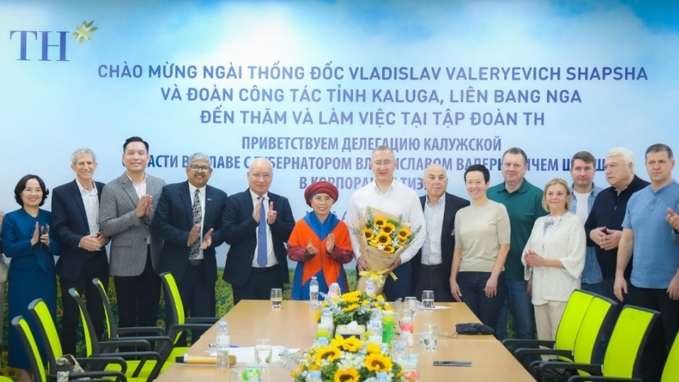 Thống đốc tỉnh Kaluga, Nga thăm Cụm trang trại bò sữa lớn nhất thế giới của Tập đoàn TH