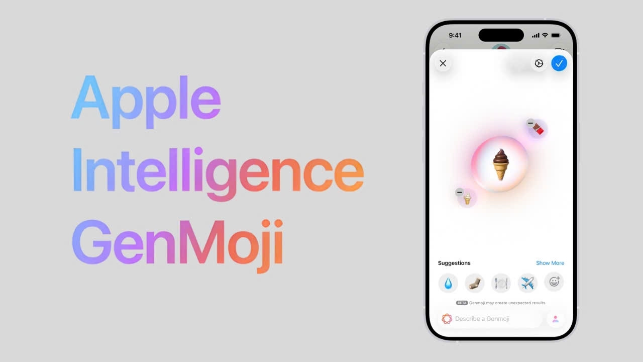 Cách tạo Genmoji bằng Apple Intelligence trên iPhone đơn giản