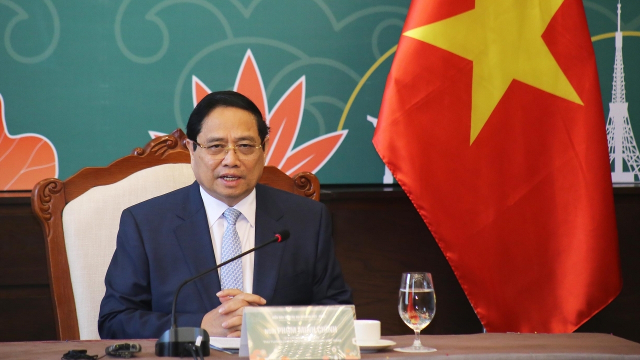 Thủ tướng Phạm Minh Chính đồng chủ trì Kỳ họp lần thứ 48 Ủy ban liên Chính phủ Việt Nam-Lào